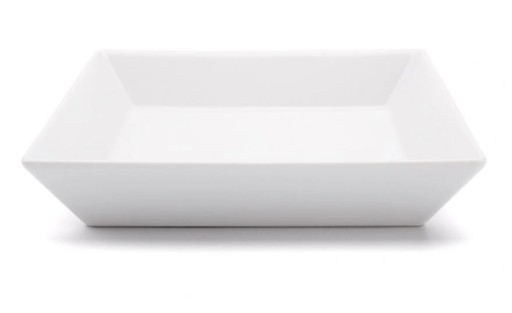 Hlboký štvorcový tanier 21,5 cm Klasik LUBIANA