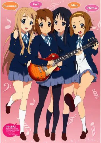 Plagát anime Manga K-ON! CON_061 A3
