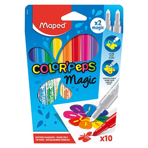 MAZAK MAPOVANÝ MAGICKÝ SET 10 FARIEB
