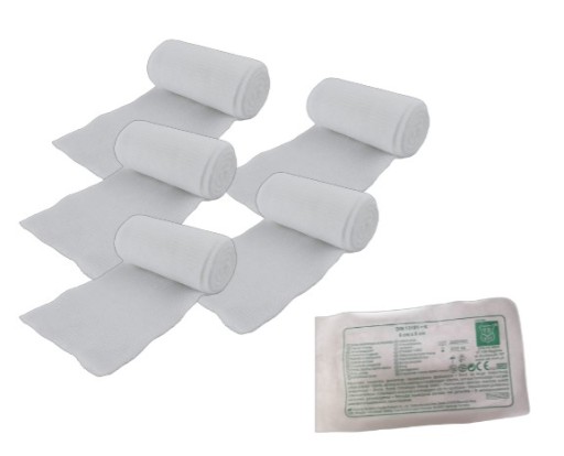 5 x Obväz s obkladom 6cmx8cm - individuálny obväz