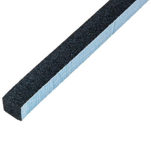 Zvukovo izolačné penové samolepiace gumené tesnenie 25 mm x 20 mm x 1000 mm