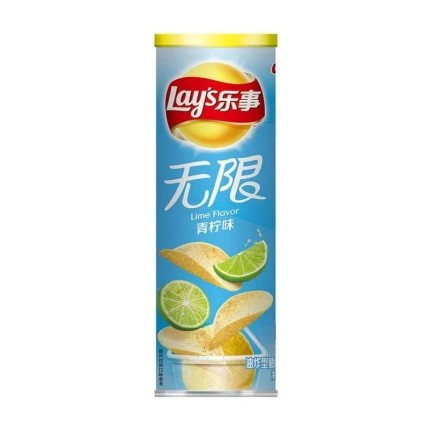 Lay's Limetkové chrumky s príchuťou limetky v tube Import 90g