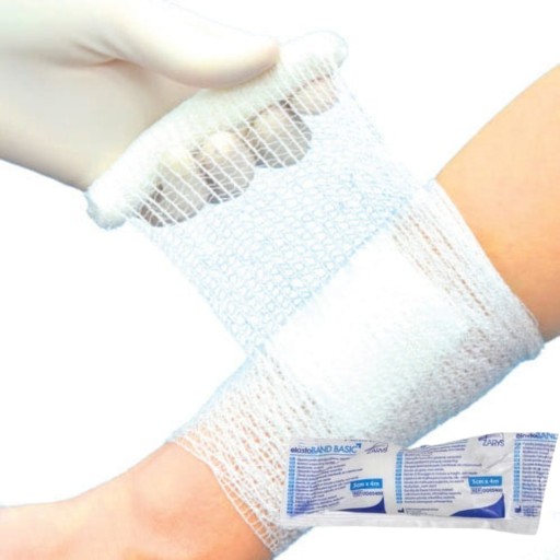 ElastoBAND Základná pletená bandáž, rôzne veľkosti 5cm x 4m