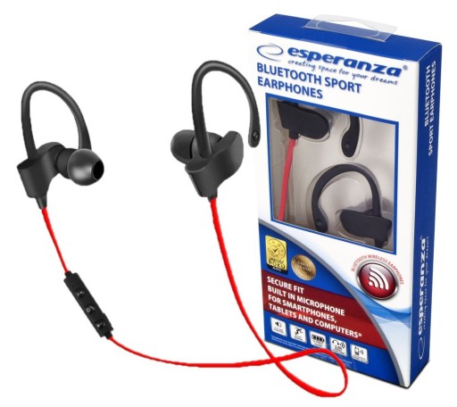 BEZDRÔTOVÉ ŠPORTOVÉ SLÚCHADLÁ BLUETOOTH NA BEŽECKÉ CVIČENIA DO UCHA