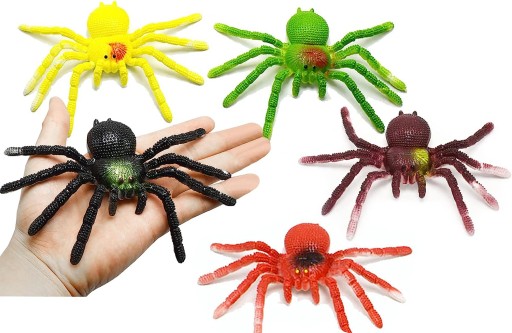 GUMOVÁ REALISTICKÁ PRANKOVÁ HRAČKA SPIDER SQUIRT