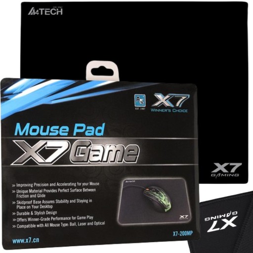 Gumová podložka pod hernú myš 250x200x3mm A4Tech XGame X7-200MP