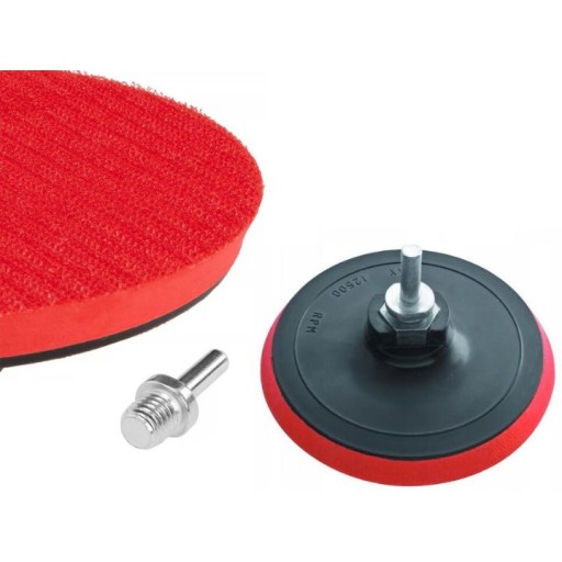 FLEXIBILNÝ KOTÚČ S VRTÁKOU BRÚSKY NA VELCRO 125