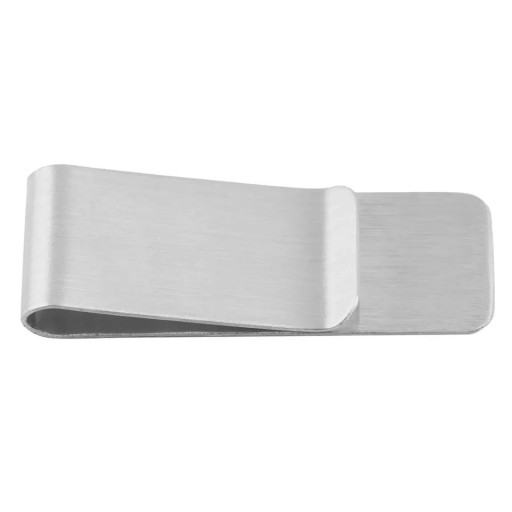ZLATÝ STRIEBORNÝ KLIP NA BANKOVKU Spona STEEL CARD