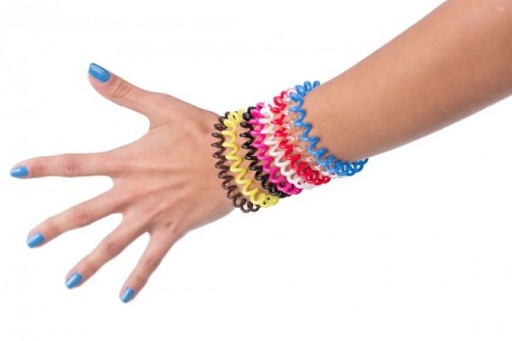 INVISI BOBBLE HAIR BOBBLE BLACK - 4 KUSY