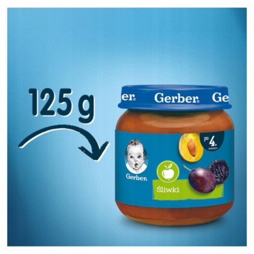 Gerber Slivkový dezert 125 g