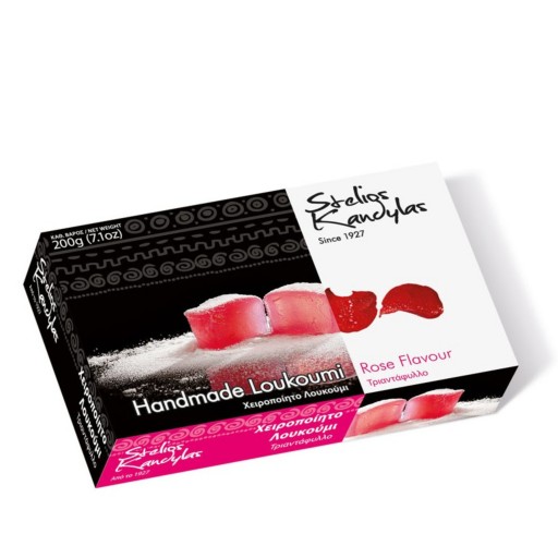 Loukoumi s príchuťou ruže Kandylas 200g GRÉCKO