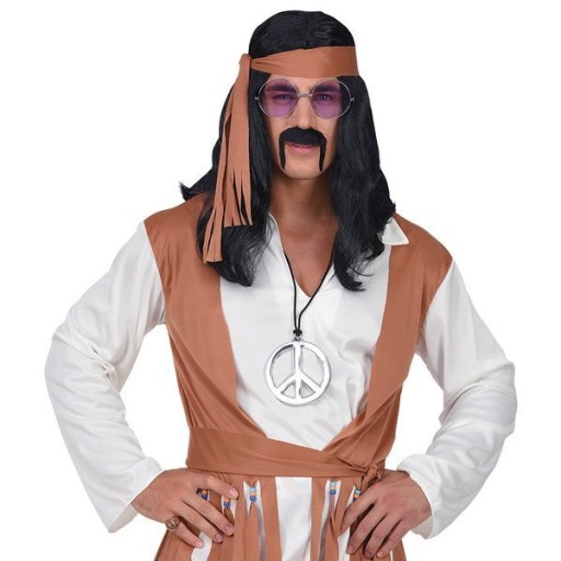 STRIEBORNÝ NÁHRDELNÍK HIPPIE PACIFIC