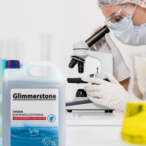 GLIMMERSTONE DESTILOVANÁ DEMINERALIZOVANÁ VODA 5L