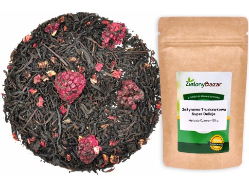 SUPER LAHODNÝ čaj ČERNICE A JAHODY 50g