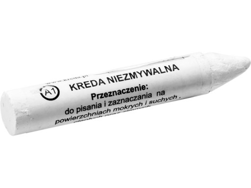 Biela technická krieda, nezmazateľná, typ A1