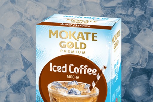 Ľadová káva Moka prášok s príchuťou čokolády 8x15g Mokate