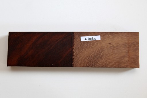 Exotické drevo 4 Iroko 2,8*8*32cm
