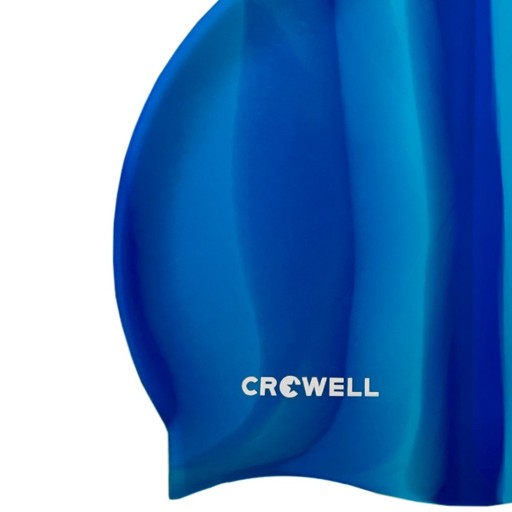 Silikónová plavecká čiapka Crowell Multi Flame