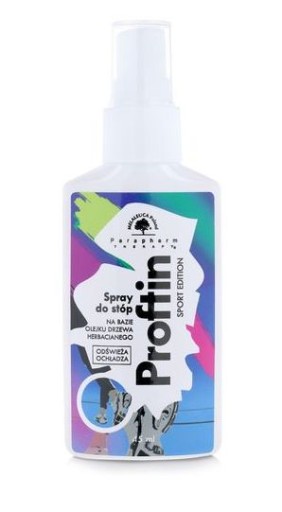 Sprej na nohy PROFTIN Tea Tree - športová edícia