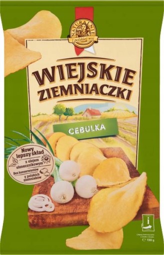 Country Chips Zemiaky Cibuľa 130g
