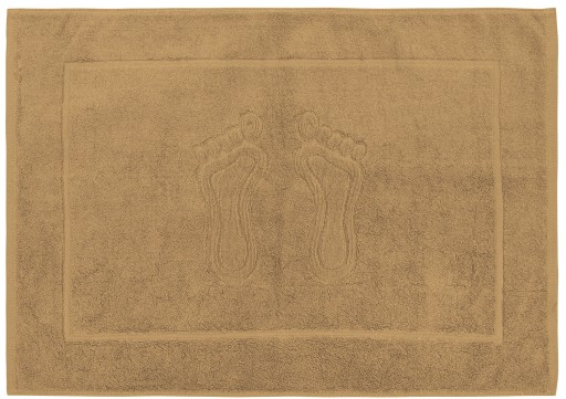 Béžová hotelová noha 50x70 cm FROTTE koberec