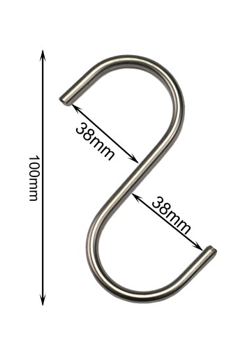 S-510-NO Fajčiarske háky priemer 5/10cm, neostré, pevné