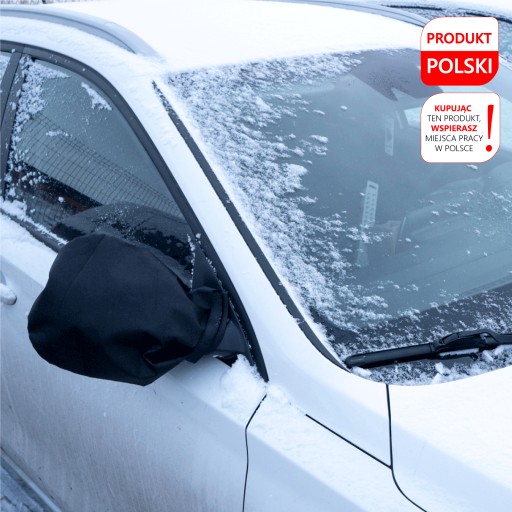 Návleky na autozrkadlá proti zimným mrazom
