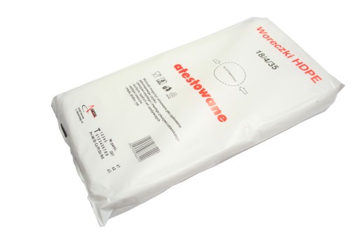 HDPE fóliové vrecká 18x4x35 cm - 700 kusov