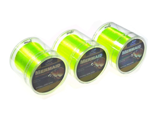MERMAID CARP LINE 0,28 MM 15 kg 500 m FLUO JAPONSKO