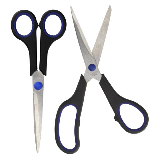 Kancelárske nožnice - sada 2 ks. - Býk 16 cm, 21 cm
