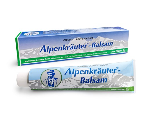 Alpenkrauter Lacura 200 ml balzam proti bolesti