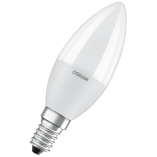 LED SVIEČKOVÁ žiarovka E14 5,5W 40W 2700K OSRAM 3-BAL.
