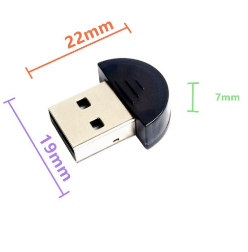 MINI ADAPTÉR PRIJÍMAČ BLUETOOTH EDR VYSIELAČ USB 2.0
