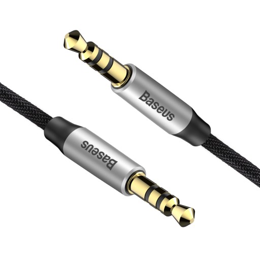 BASEUS MINI JACK KÁBEL 3,5MM AUX PLUG AUDIO KÁBEL PRE AUTO 100CM 1M