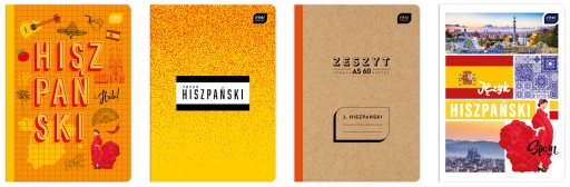 Zápisník predmetov pre ŠPANIELSKY JAZYK 60 PLN