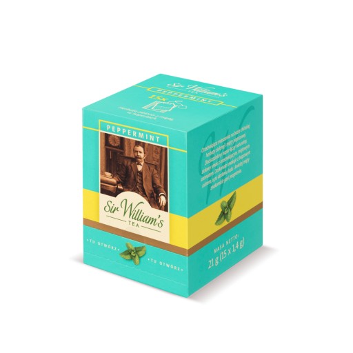 Sir William's Mint Herbal Tea 15 sáčkov