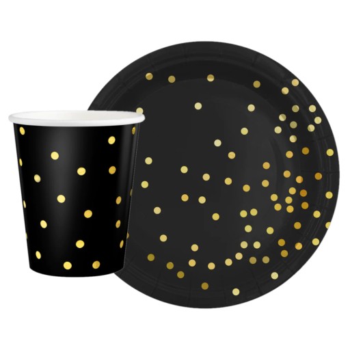 JEDNORÁZOVÉ PAPIEROVÉ TANIERE POHÁRKY, 12 KS