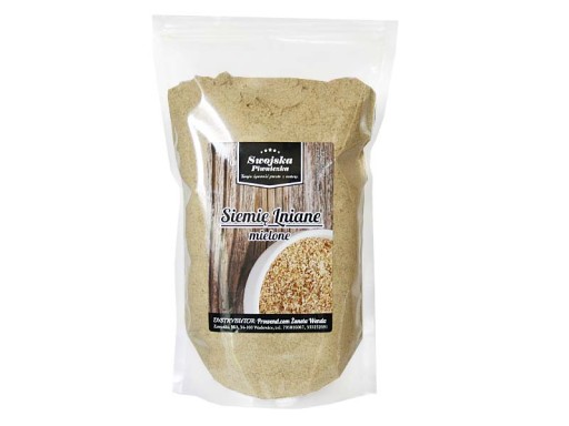 ZLATÝ MLETENÝ ĽAN LÚŽENÝ 500g SWOJSKÁ PIWNICZKA