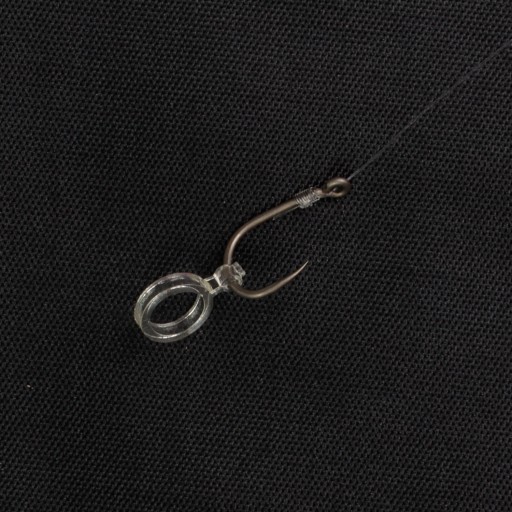 Silikónové gumičky na pelety, 3 mm, veľkosť S, s rýchlou montážou na háčik