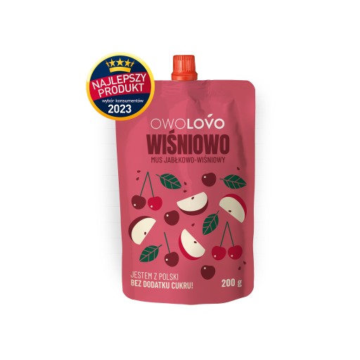 OWOLOVO Višňová ovocná pena Owolovo PREMIUM