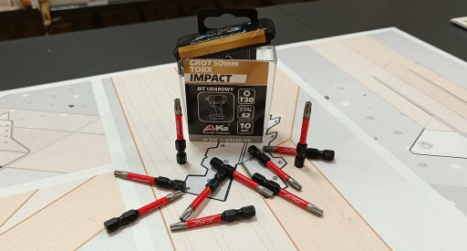 Nárazový hrot pre skrutkovač K2 Impact TX20 TORX T-20 S2 50mm