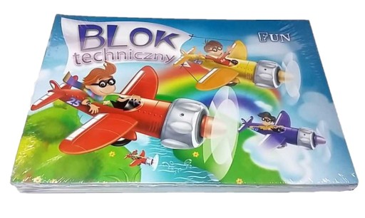 Zábavný technický blok A4 -10