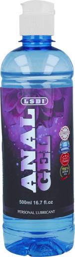 INtímny zvlhčujúci análny gél 500 ml EFEKTÍVNY LSDI