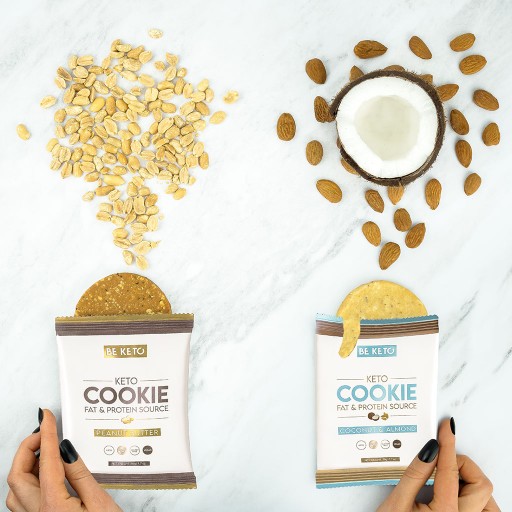 BeKeto Keto Cookie sušienky 50g Arašidové maslo