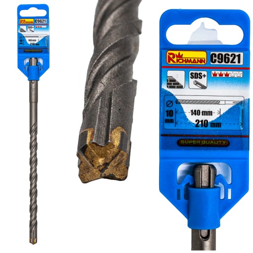 VŔTAČKA DO BETÓNU 4 BETÓNOVÉ SDS PLUS 10x210 C9621