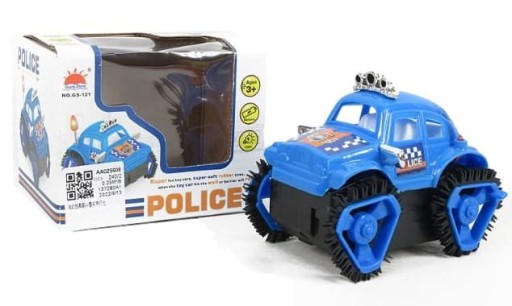 VÝLETNÉ VOZIDLO S ĽAHKÝM POLICAJNÝM VOZIDLOM