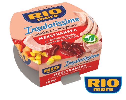 Mexický šalát s tuniakom RIO kobyla 0,16 kg