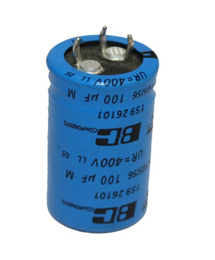 Elektrolytický kondenzátor 100uF 400V 25/105/56
