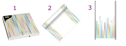 Papierový behúň na rolke obrus EQUALIZER 3m x 40cm 1 ks
