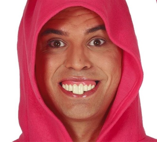 UMELÉ ČEĽUSŤOVÉ ZUBY KRAJIČIE HALLOWEEN